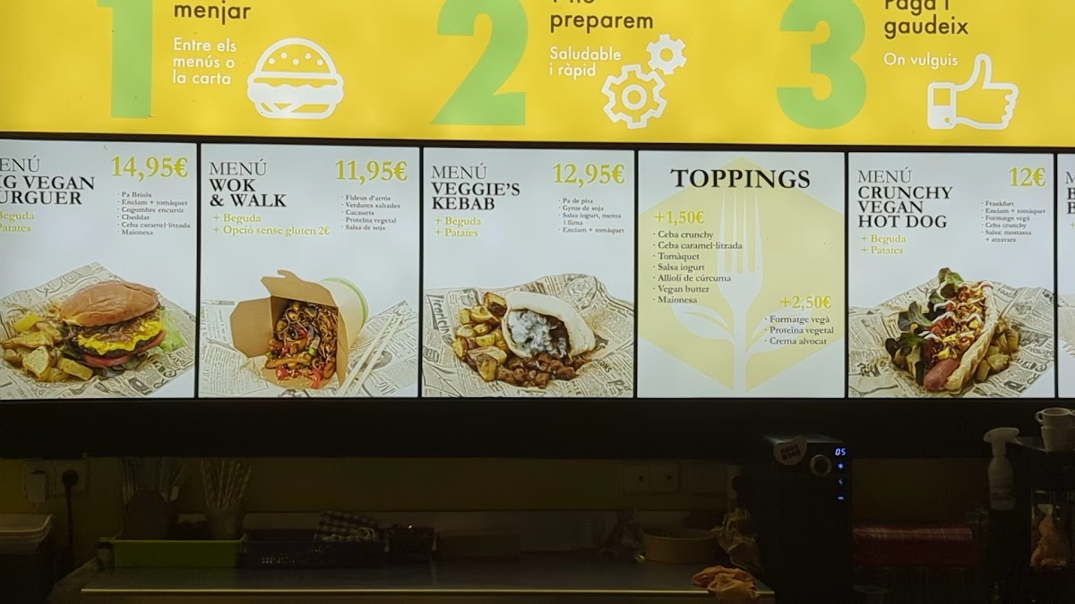 Menu Veggie's World-1