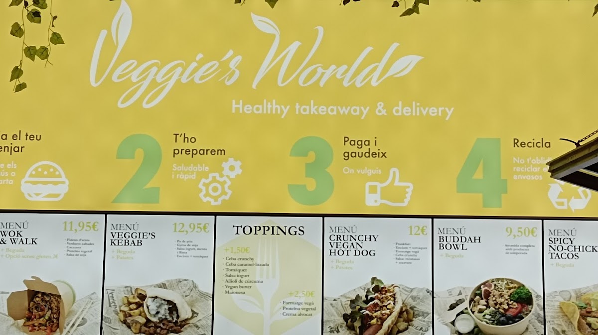Menu Veggie's World-2