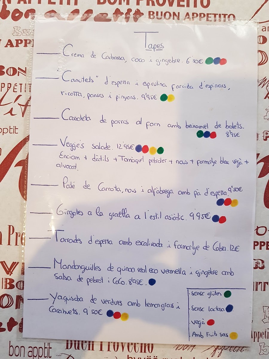 Menu Veggie's World-3